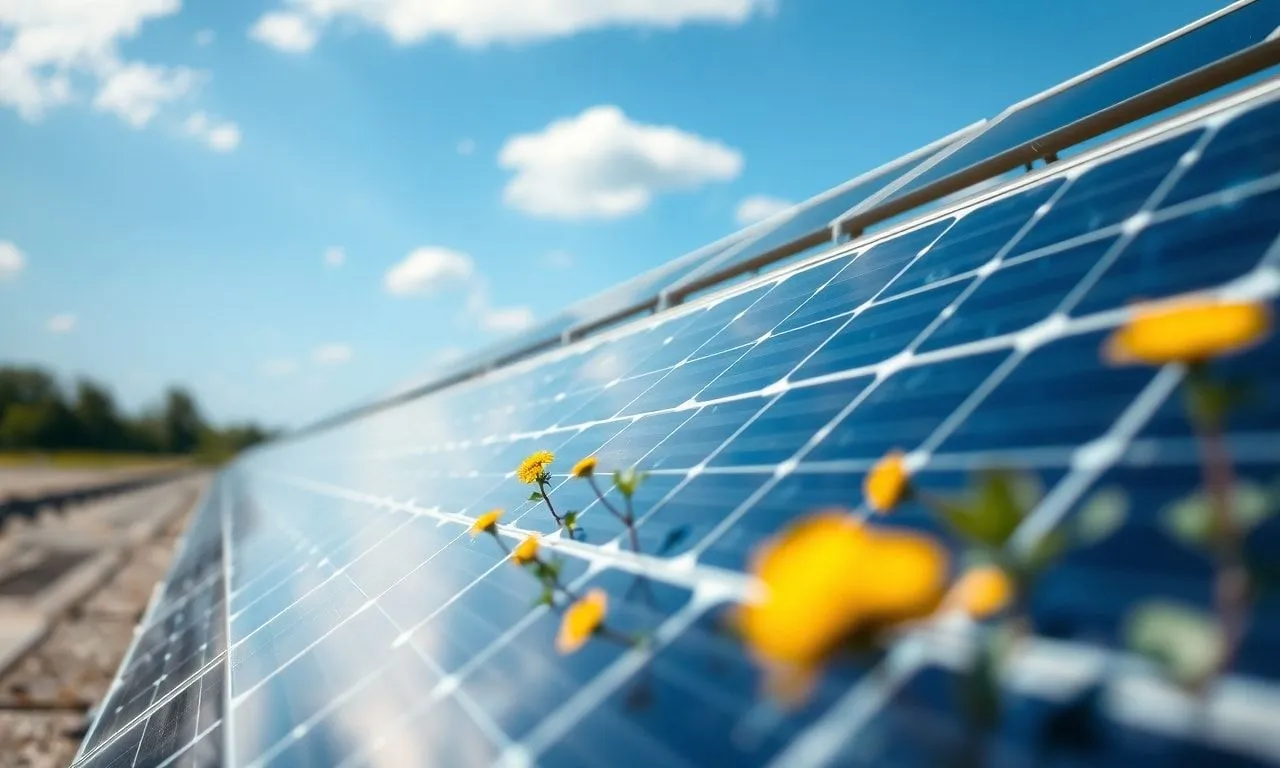 Die Zukunft der erneuerbaren Energien: Solartechnik im Fokus The future of renewable energies: Solar technology in focus