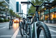 Die Zukunft der urbanen Mobilität: Elektrische Fahrräder im Fokus The future of urban mobility: Electric bicycles in focus