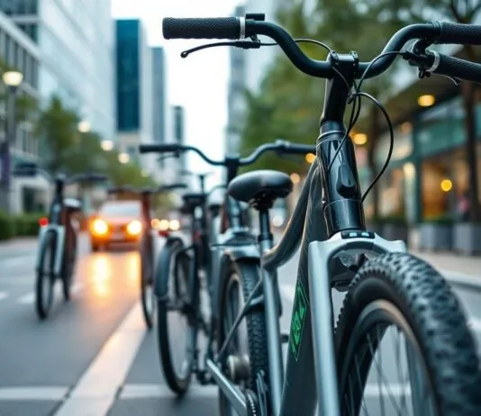 Die Zukunft der urbanen Mobilität: Elektrische Fahrräder im Fokus The future of urban mobility: Electric bicycles in focus
