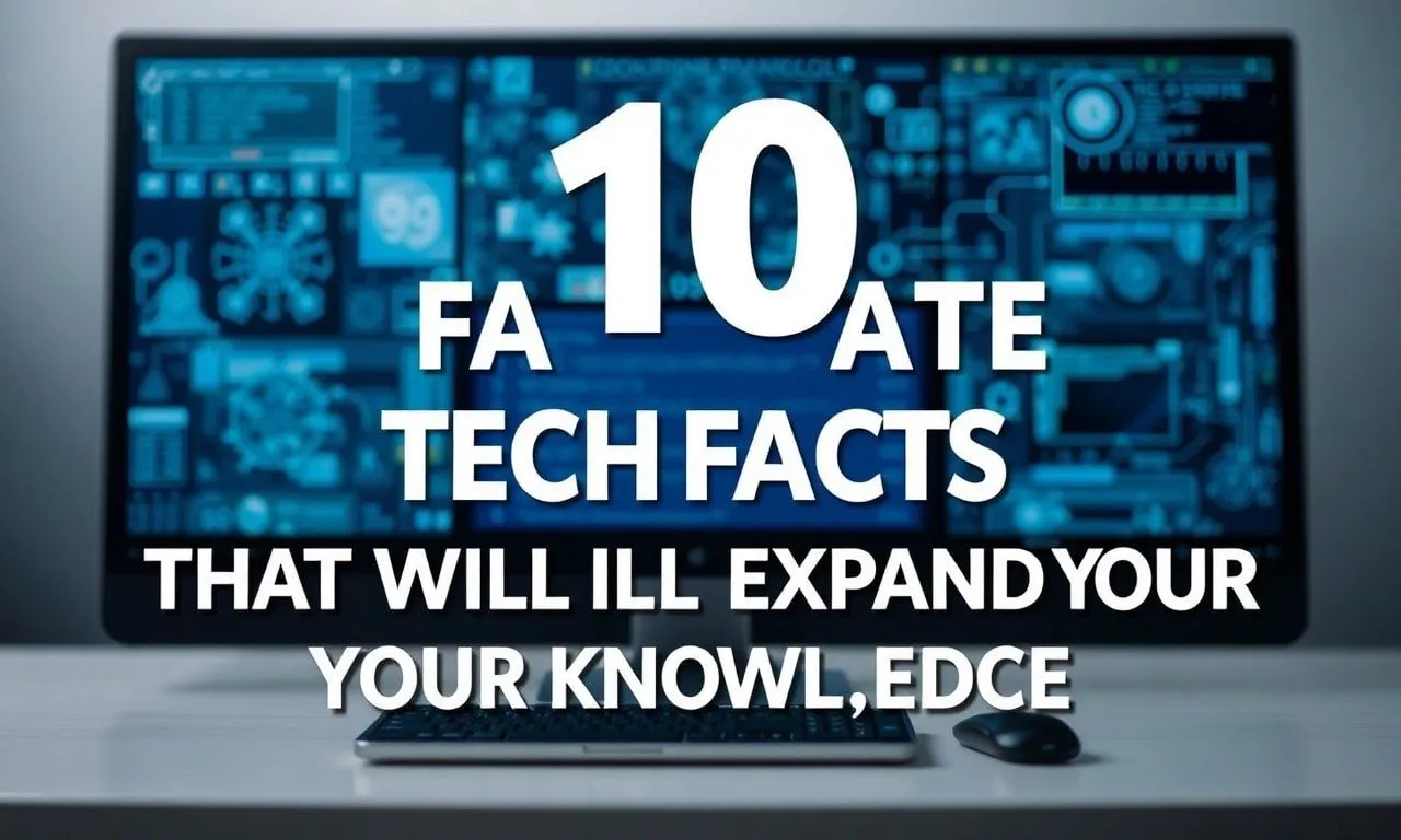 10 Faszinierende Tech-Fakten, die Ihr Wissen erweitern werden 10 Fascinating Tech Facts That Will Expand Your Knowledge