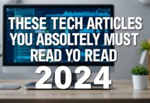 Diese Tech-Artikel sollten Sie 2024 unbedingt lesen These tech articles you absolutely must read in 2024