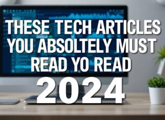 Diese Tech-Artikel sollten Sie 2024 unbedingt lesen These tech articles you absolutely must read in 2024