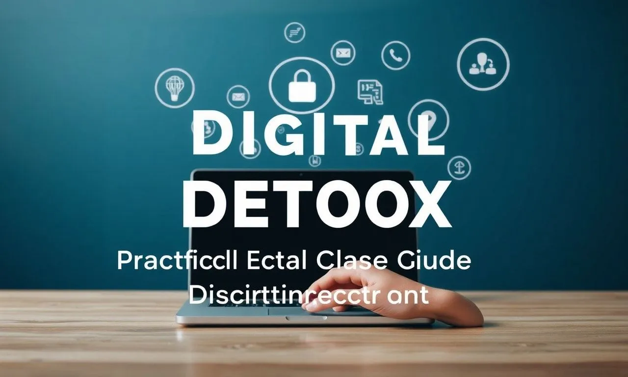 Digitale Pause: Ein praktischer Leitfaden zur Entgiftung Digital Detox: A Practical Guide to Disconnecting