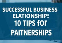 Erfolgreiche Geschäftsbeziehungen: 10 Tipps für Technologie-Partnerschaften Successful Business Relationships: 10 Tips for Technology Partnerships