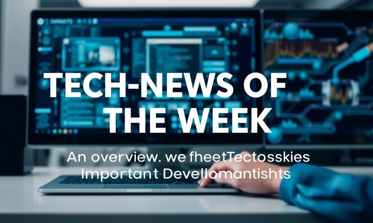 Tech-News der Woche: Die wichtigsten Entwicklungen im Überblick Tech-News of the Week: An Overview of the Most Important Developments