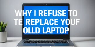 Warum ich mich weigere, mein altes Laptop zu ersetzen Why I refuse to replace my old laptop