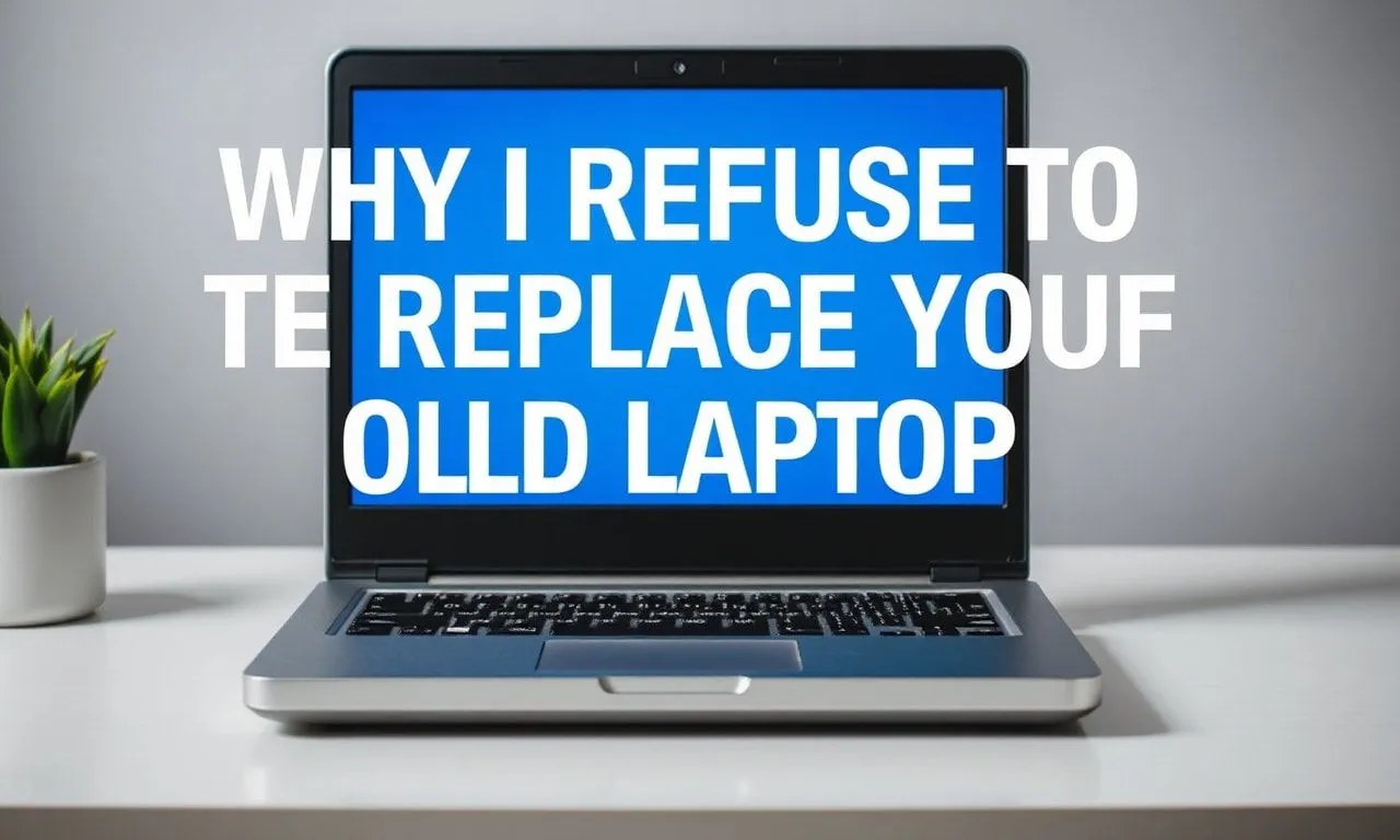 Warum ich mich weigere, mein altes Laptop zu ersetzen Why I refuse to replace my old laptop